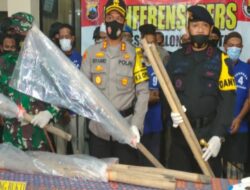 Bawa Potongan Bambu dan Bertindak Anarkis, 11 Anggota Ormas di Pekalongan di Ciduk Polisi