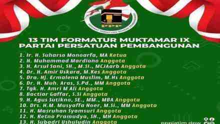 DPW PPP Jateng Perjuangkan Taj Yasin Masuk DPP PPP