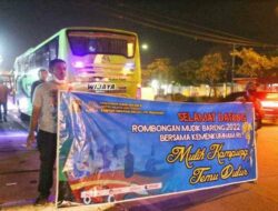 Gunakan Bus, Pemudik Kemenkumham Jateng Tiba di Semarang dan Solo