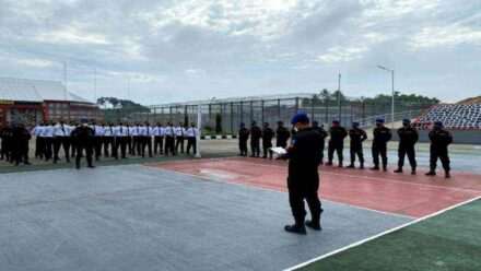 Kalapas Karanganyar Pimpin Apel Pagi Pegawai Jum’at 29 April 2022