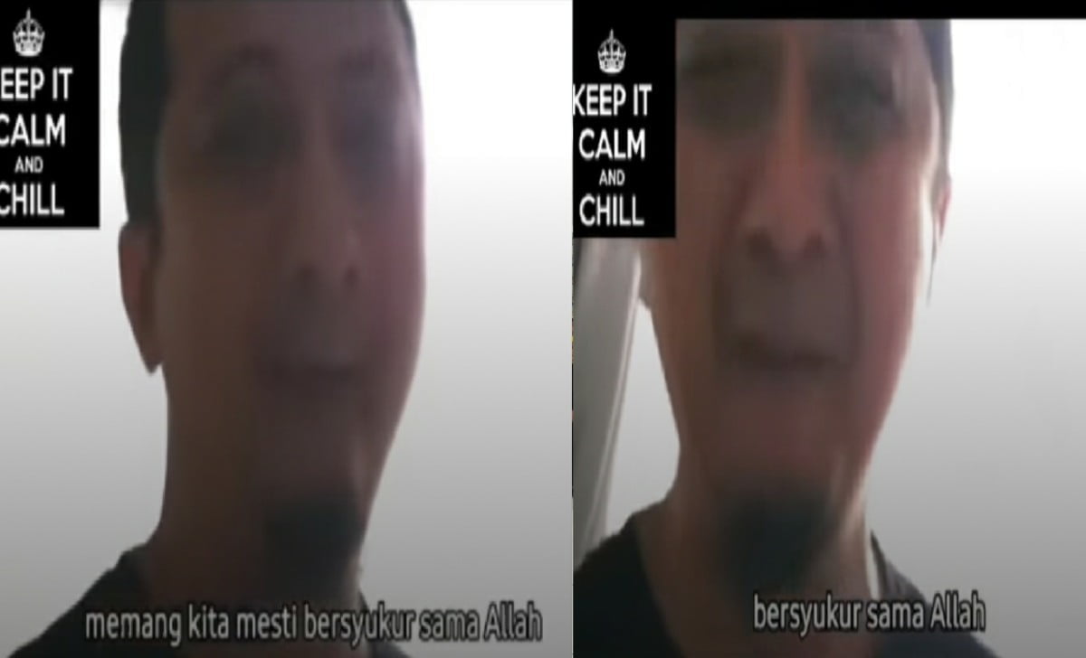 tangkapan layar video Ustaz Yusuf Mansur Sakit Sariawan yang viral