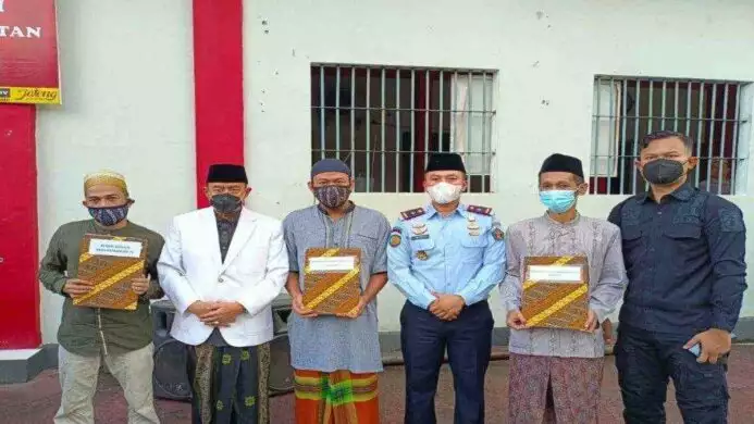 lapas cilacap adakan beberapa rangkaian kegiatan di lapangan utama lapas kelas IIb cilacap