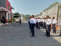 Kalapas Kelas IIA Pasir Putih Nusakambangan Melepas Apel Keberangkatan CPNS