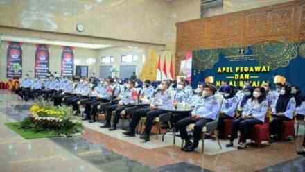 Kemenkumham Jateng Ikuti Apel Pagi Bersama Pasca Idulfitri 1443H via Teleconference
