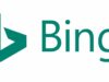 ilustrasi logo pencarian bing
