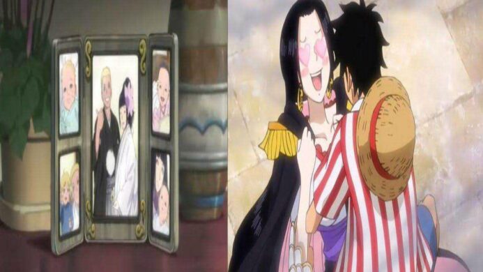 Naruto sudah menikah dengan Hinata dan punya anak kapan Luffy dan Boa Hancock