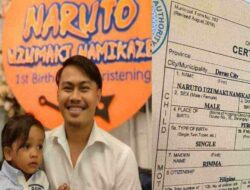 Bapak Terlanjur Wibu di Filipina Namai Anaknya Naruto Uzumaki