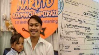 Bapak Terlanjur Wibu di Filipina Namai Anaknya Naruto Uzumaki