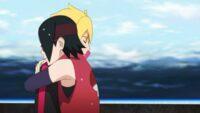Tidak Hanya Satu Kali Sarada Memeluk Boruto