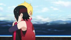 Tidak Hanya Satu Kali Sarada Memeluk Boruto