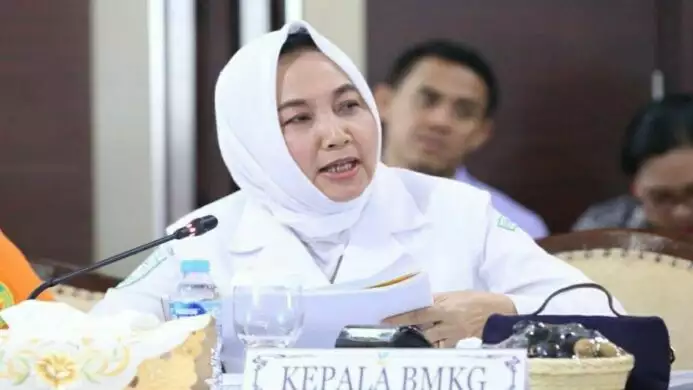 Head of BMKG Dwikorita Karnawati