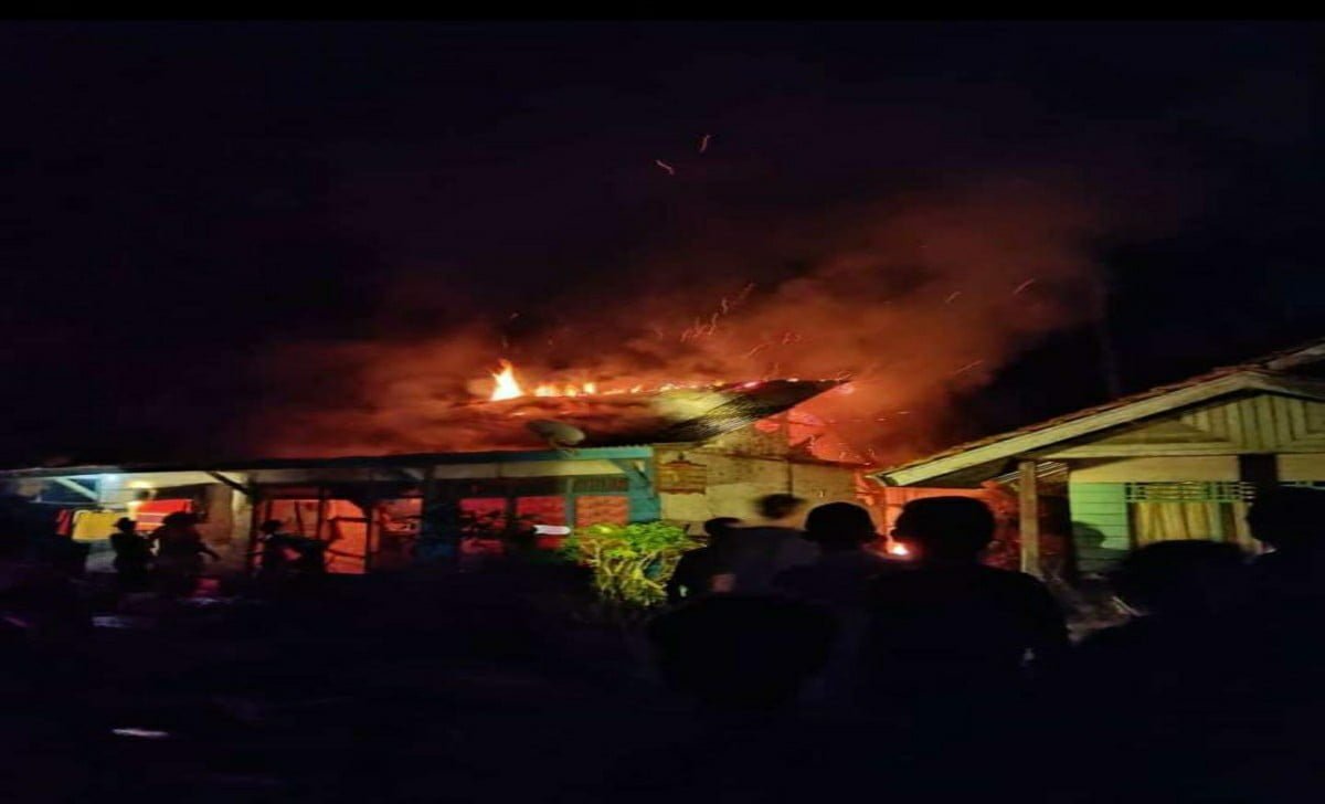 Kebakaran rumah di Rawajaya Bantarsari Cilacap