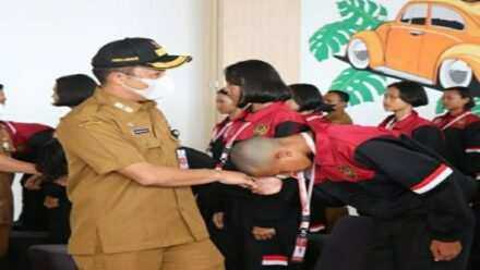 74 Siswa Terpilih Sebagai Petugas Paskibra Kabupaten Cilacap Tahun 2022