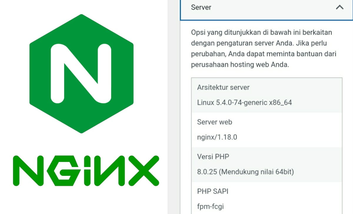 wordpress dengan web server nginx