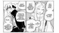 Momoshiki ke Boruto, Amado Berbohong Tentang Shinjutsu