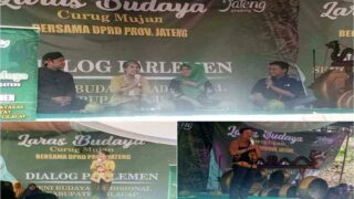 Laras Budaya dan Dialog Parlemen Bersama DPRD Provinsi Jawa Tengah di Curug Mujan Desa Bulaksari