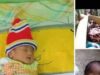 Sosok bayi laki laki yang ditemukan warga di Desa Limbangan Wanareja