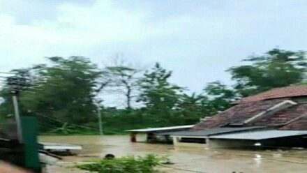 Akibat Tanggul Sungai Babon Jebol, Puluhan Rumah di Semarang Terendam air setinggi 3 Meter