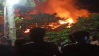 Di Kesugihan Cilacap, Rumah Ludes Terbakar Saat Ditinggal Pemiliknya 