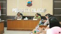 Ciptakan Harkamtibmas Aman, Polresta Cilacap Undang Perwakilan Pelajar