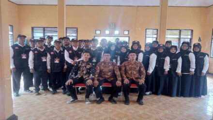 Petugas Pantarlih Pemilu 2024 Desa Rawajaya Dilantik