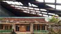 Di Bantarsari, 136 Rumah Warga Rusak Akibat Angin Kencang