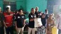 PMI Cilacap Salurkan Bantuan Paket Sembako Untuk Korban Puting Beliung
