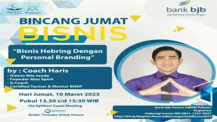 bincang bisnis setiap jumat bersama bank bjb