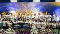 Juara Proliga Bandung bjb Tandamata Terima Kadedeuh dari Pemprov Jabar