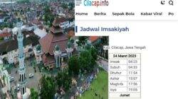 Cilacap Info Punya Widget Harian Jadwal Sholat dan Imsakiyah Ramadhan
