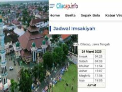Cilacap Info Punya Widget Harian Jadwal Sholat dan Imsakiyah Ramadhan