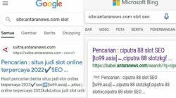 Apakah Antara News Diretas, Ada Indexing Slot Judi di Mesin Pencari