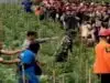 rekonstruksi pembunuhan oleh dukun palsu di banjarnegara