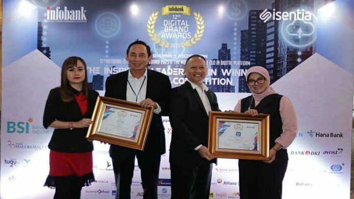 bank bjb sabet 8 penghargaan di 12th infobank digital brand recognition 2023