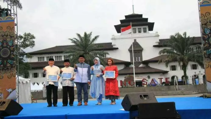 bank bjb sukseskan gelaran bubos 7 bertasbih dan bazaar ramadan