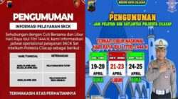 Waktu Buka dan Tutup Buat SIM dan SKCK di Polresta Cilacap
