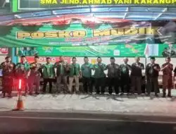 Satkorcab Banser Cilacap Dirikan 17 Posko Mudik Lebaran