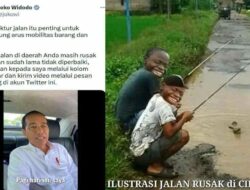 Jalan Daerah Rusak, Kirimkan Foto dan Video ke Akun Twitter Pak Jokowi
