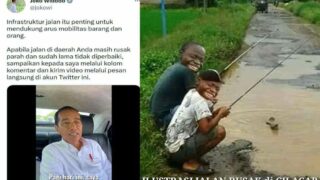 Jalan Daerah Rusak, Kirimkan Foto dan Video ke Akun Twitter Pak Jokowi