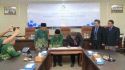 Kuatkan Kader Pesantren Muhammadiyah, LPP PWM Jateng MOU Beasiswa Kader dengan UNIDA Gontor Ponorogo