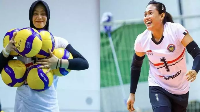 foto pemain voli bjb tandamata