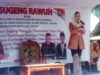 Hj Novita Wijayanti Hadir Dalam rangka Tasyakuran Bersama warga Desa Bulaksari Kecamatan Bantarsari
