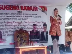 Novita Wijayanti Hadiri Tasyakuran Pembangunan Jalan di Desa Bulaksari