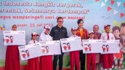 Peringati Hari Anak Nasional, OJK dan bank bjb Gelar Kampanye Ayo Menabung di Bogor