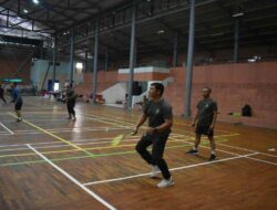 Siapkan Lomba 17 Agustus, Kodim 0703 Cilacap Seleksi Pemain Badminton