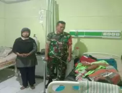 Jenguk Warga Binaan Serda Anhar Zubaedi Beri Dorongan Moril Untuk Kesembuhan