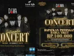 Dapatkan Diskon Spesial Tiket INTIMATE CONCERT DEWA 19 di Kafe Restoe Boemi Braga dari bank bjb