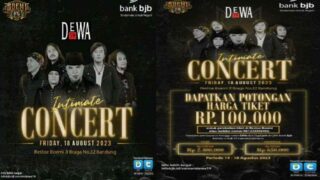 Dapatkan Diskon Spesial Tiket INTIMATE CONCERT DEWA 19 di Kafe Restoe Boemi Braga dari bank bjb
