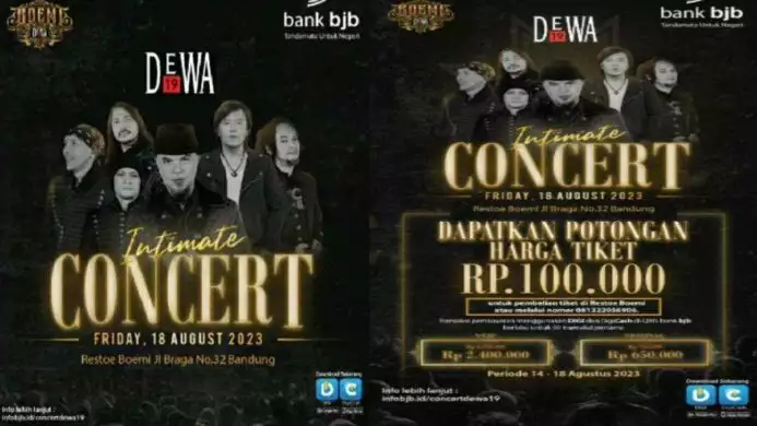dewa 19 intimate concert di bandung