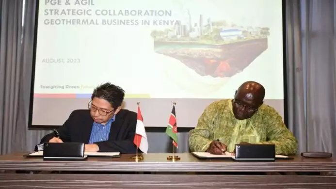 pertamina geothermal energy jajaki kerja sama dengan agil